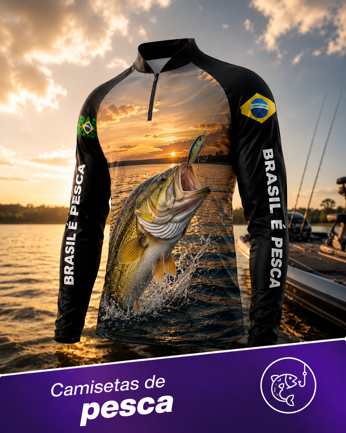 Camisetas de Pesca