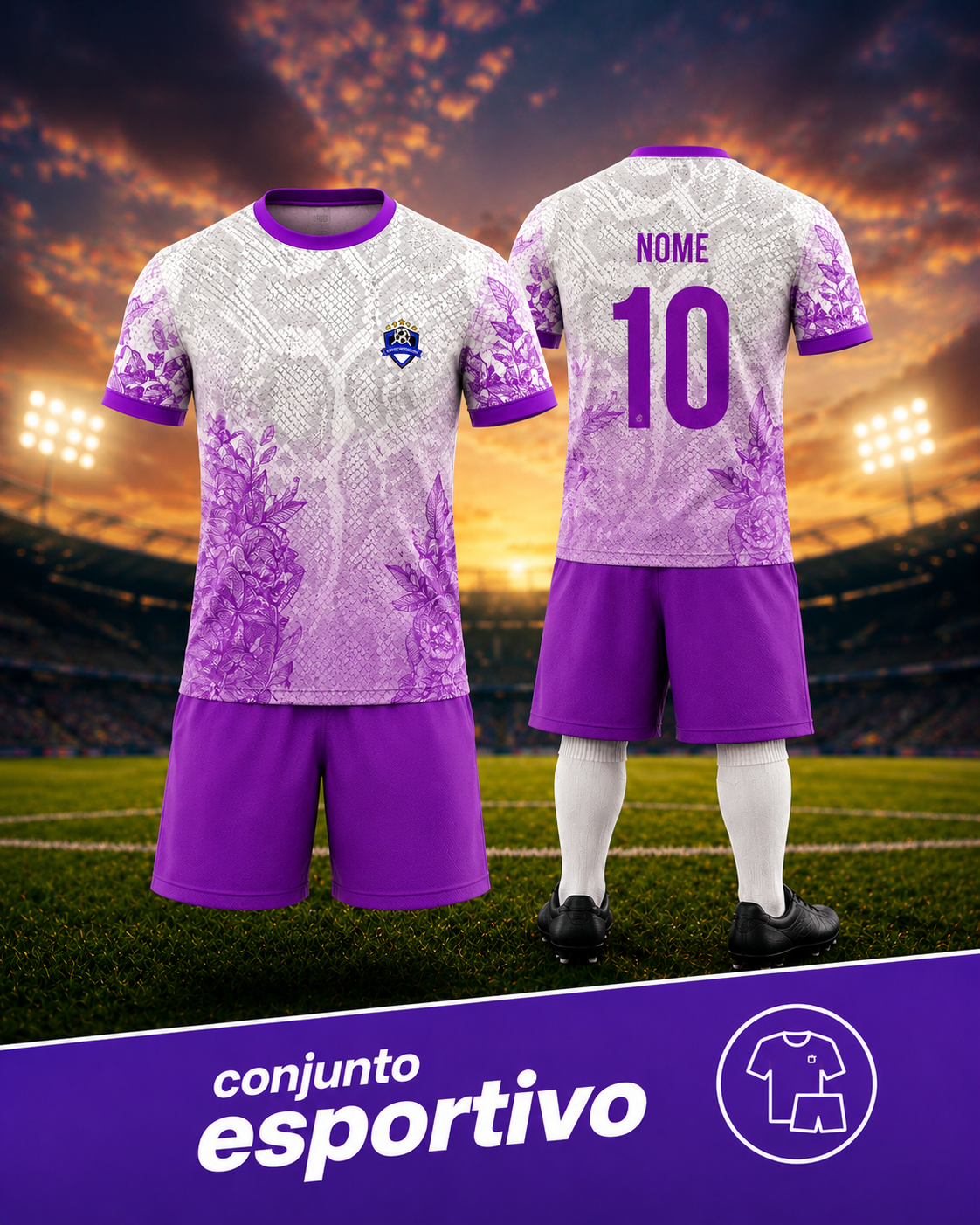 Conjunto esportivo