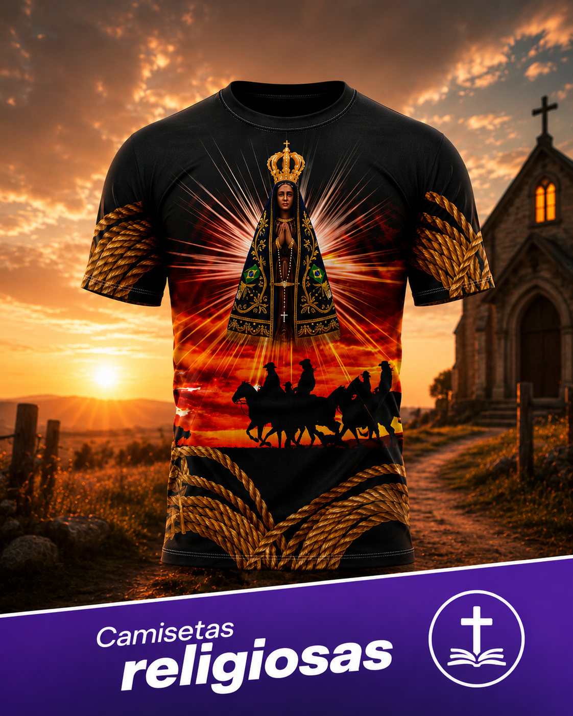 Camisetas religiosas
