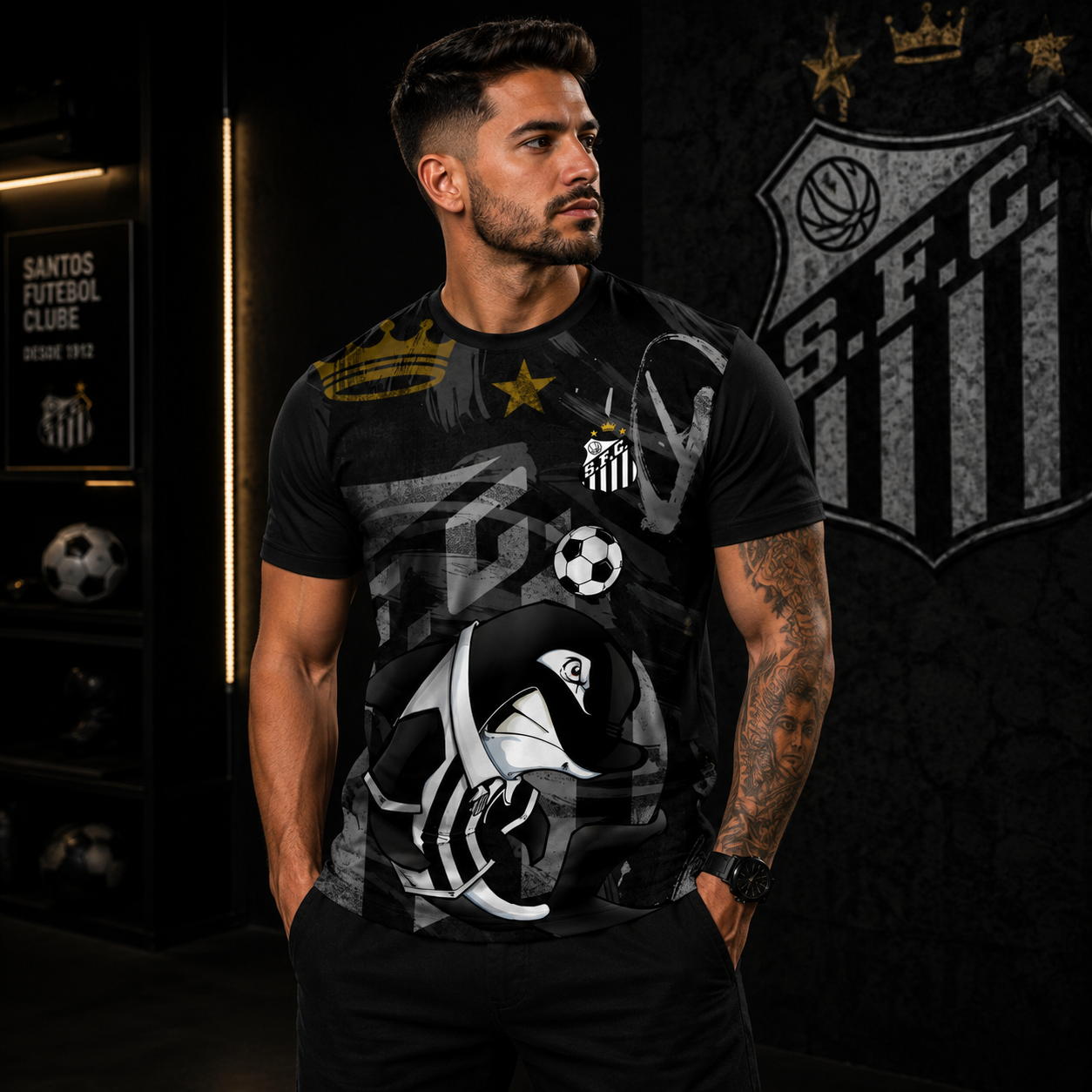 Camiseta Gola Redonda