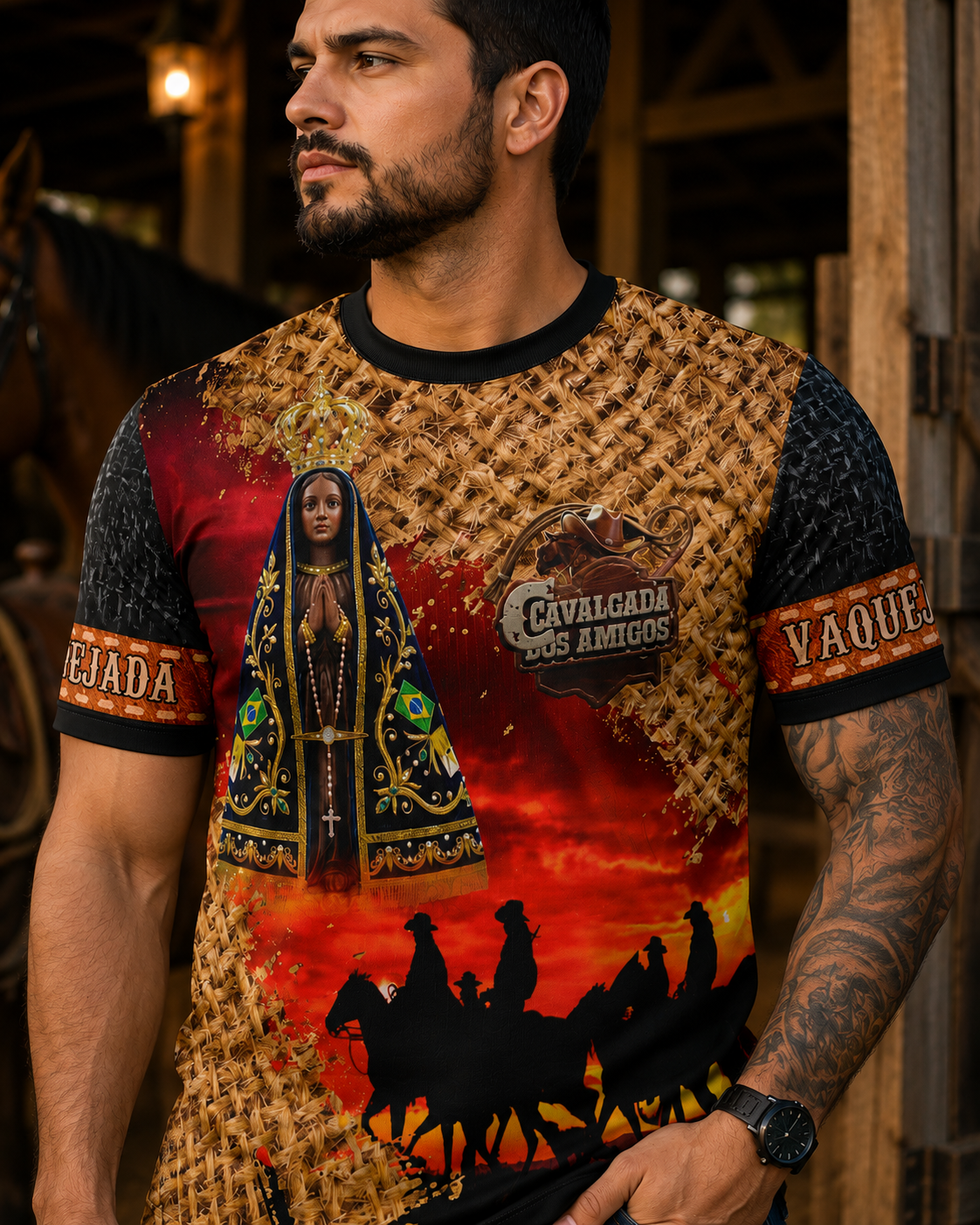Camiseta Gola Redonda