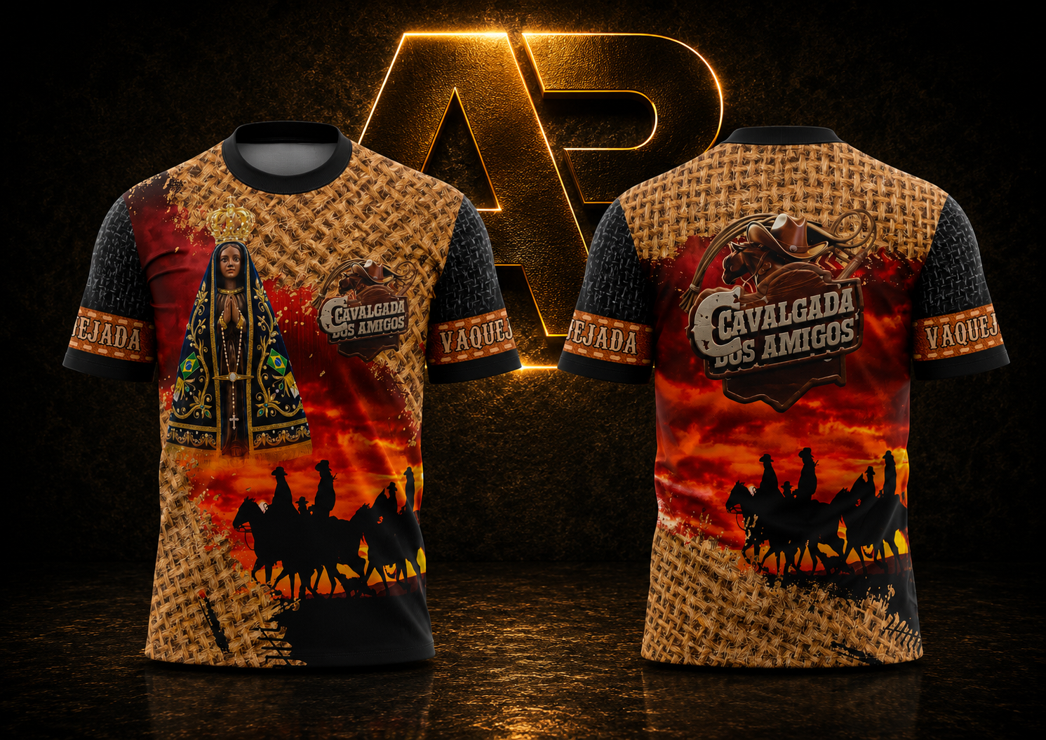 Camiseta Gola Redonda