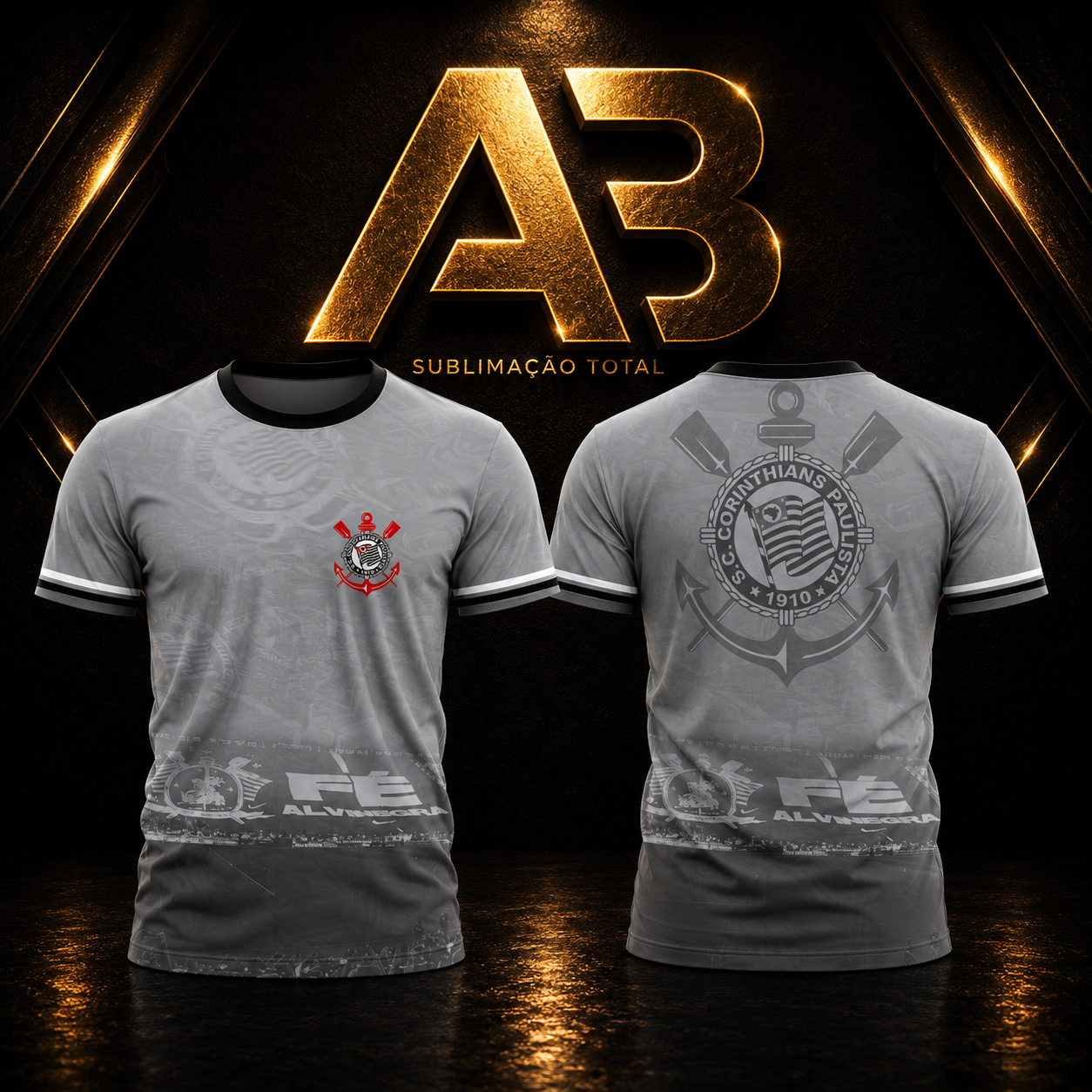 Camiseta Gola Redonda