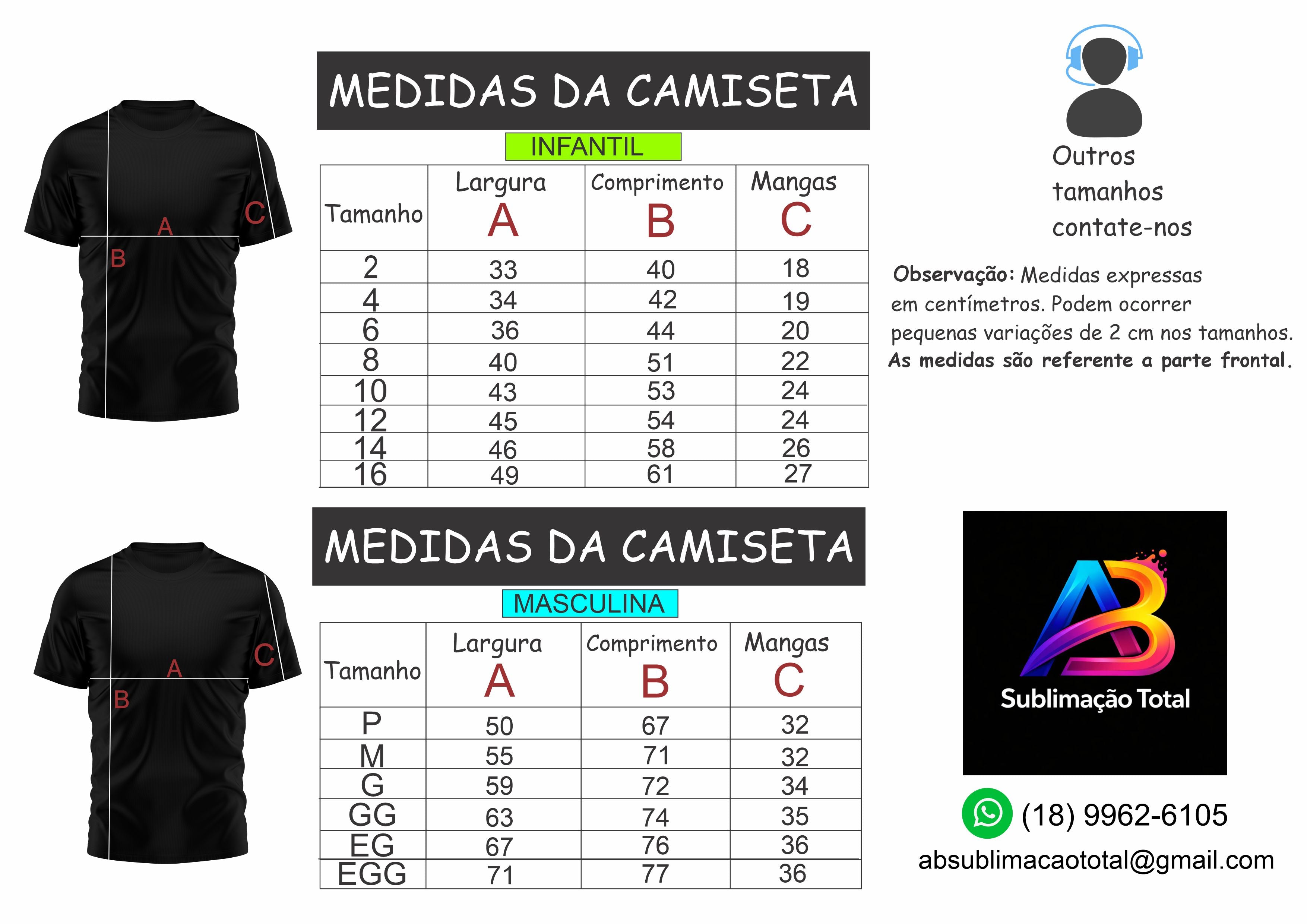 Camiseta Gola Redonda